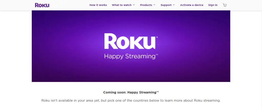 Επίσημος ιστότοπος Roku