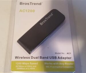 Read more about the article BrosTrend AC1 Wireless USB Adapter Dual Band AC1200