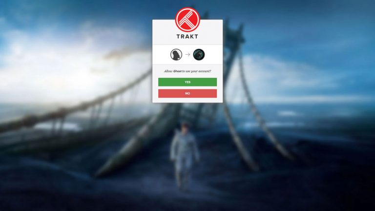 επιτρέψτε στο Ghost να χρησιμοποιήσει τον λογαριασμό σας στο Trakt