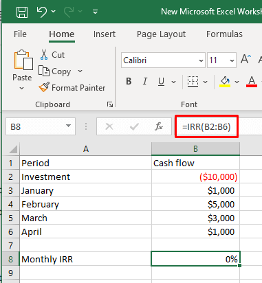 Πώς να διορθώσετε το #NUM! Σφάλματα στην εικόνα 16 του Microsoft Excel