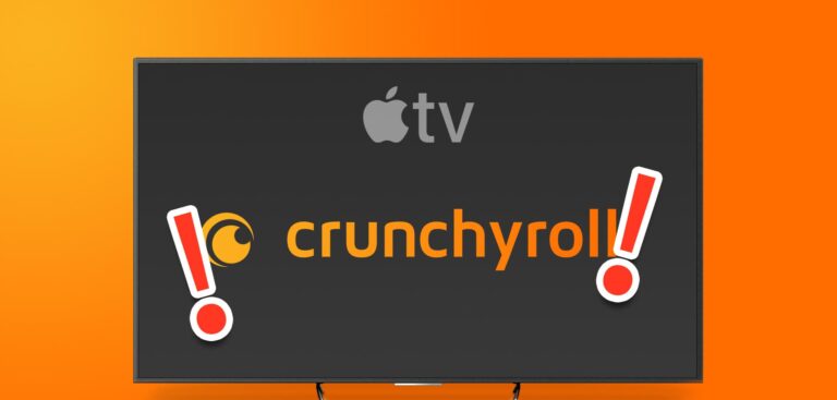 το Crunchyroll που δεν λειτουργεί στο Apple TV