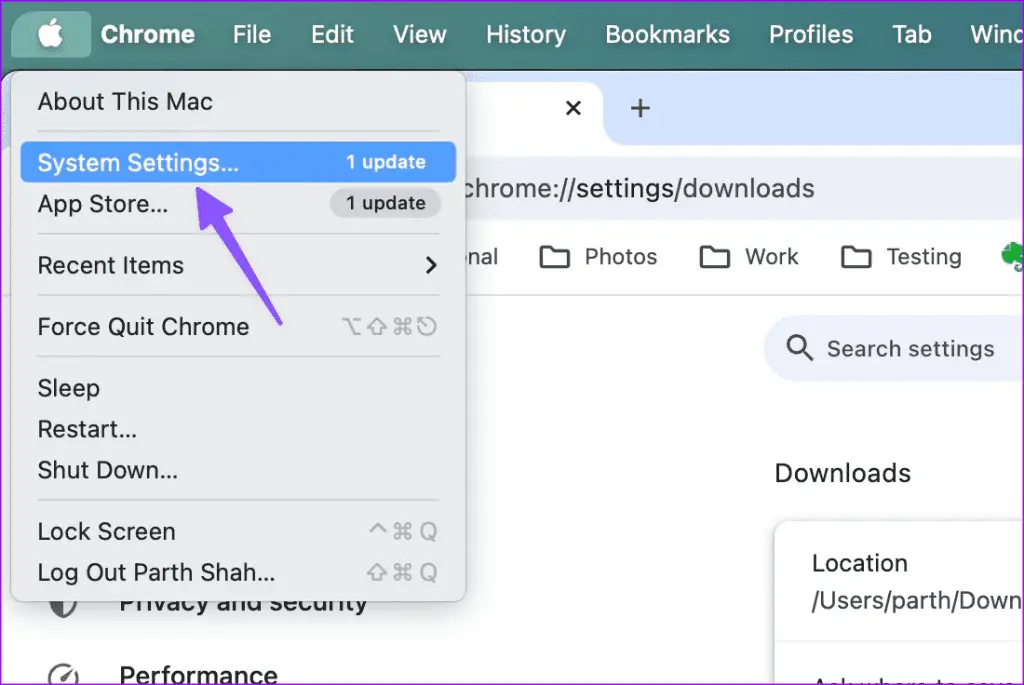 Δεν είναι δυνατή η αποθήκευση εικόνων από το Google Chrome 3