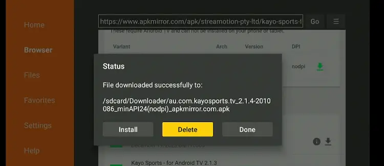 Install-Kayo-Sports-on-FireStick-using-downloader-app-26