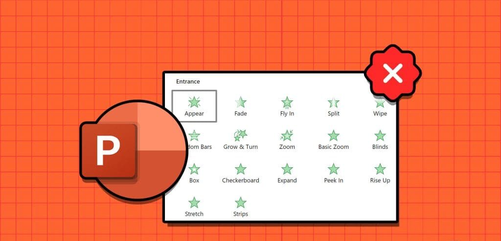 κινούμενα σχέδια που δεν λειτουργούν στο PowerPoint στα Windows