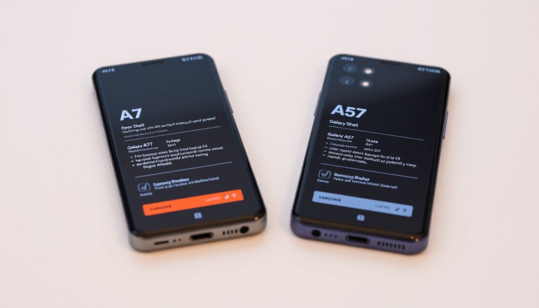 Samsung Galaxy A77 και Galaxy A57