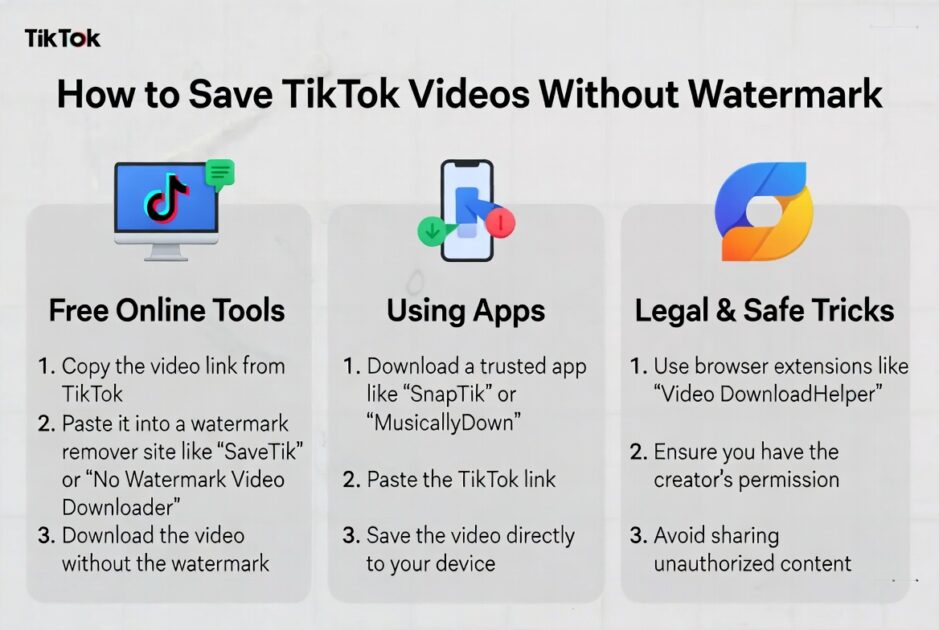 Πώς να αποθηκεύσετε βίντεο TikTok χωρίς υδατογράφημα