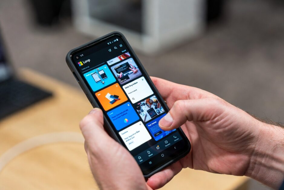 Συνεργασία σε πραγματικό χρόνο με το Microsoft Loop από τη συσκευή σας Android