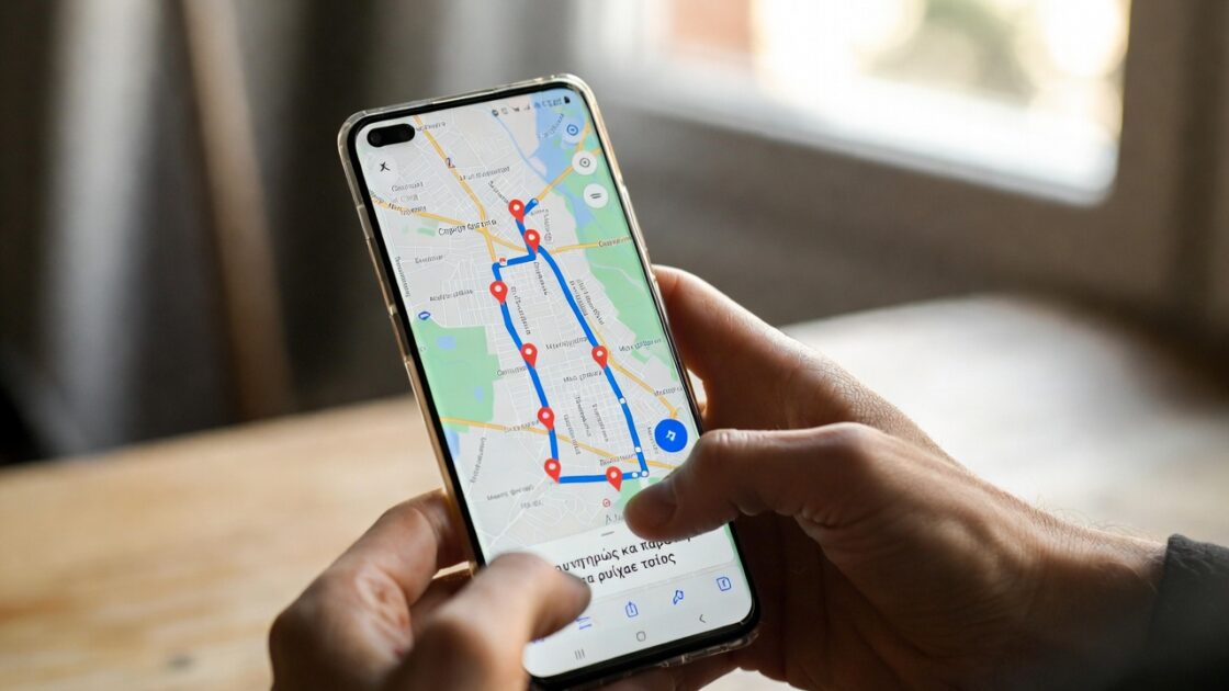 πώς να σχεδιάζετε σύνθετες διαδρομές με στάσεις στους Χάρτες Google