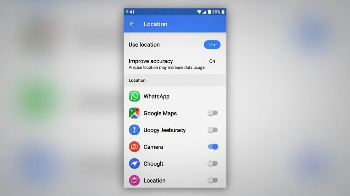 Πώς να απενεργοποιήσετε την ακριβή τοποθεσία ανά εφαρμογή σε Android