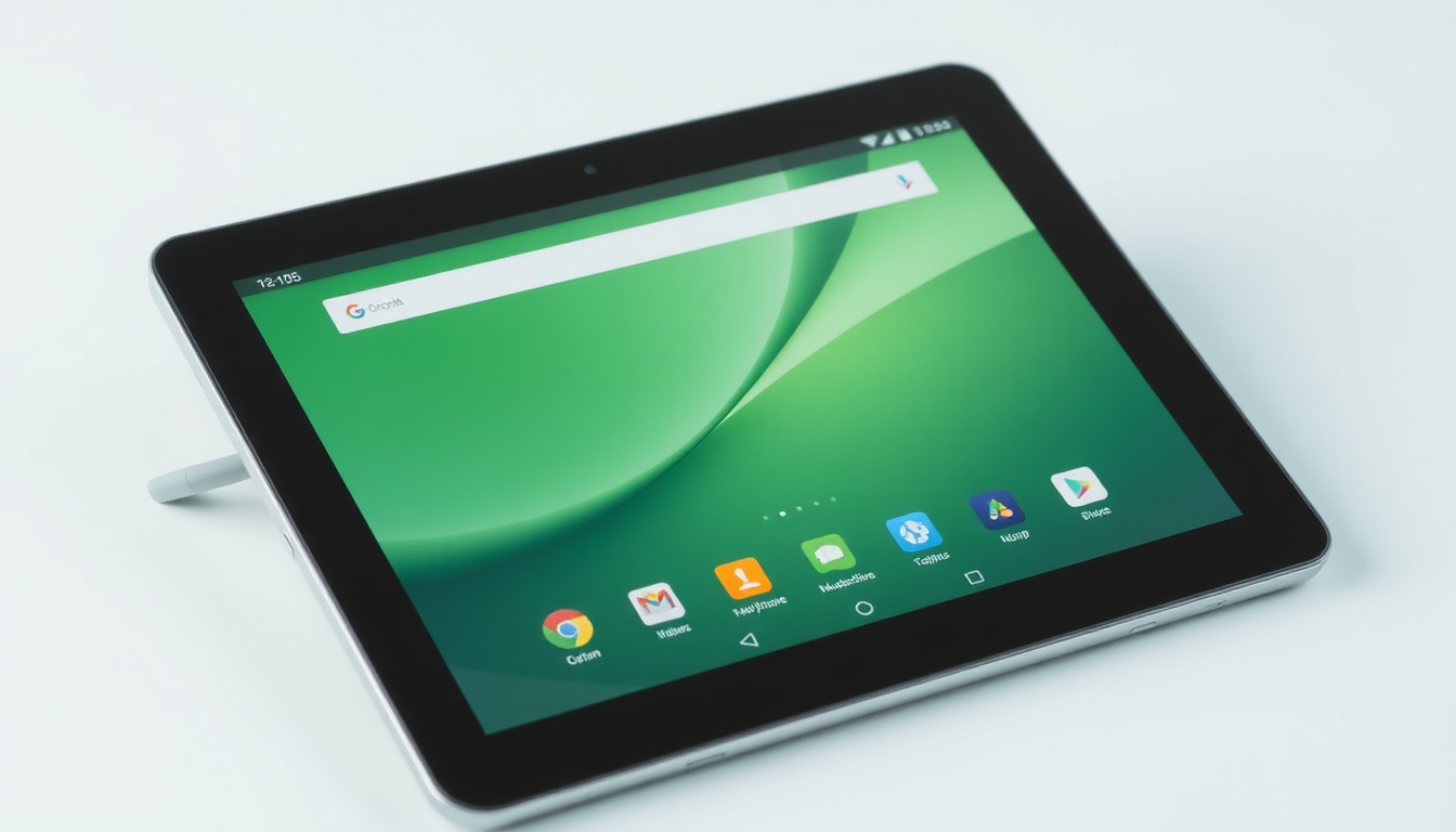 Android tablet digital notebook