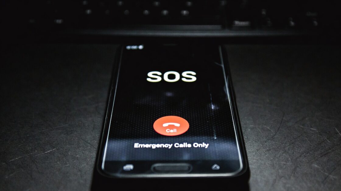 sos ,mobile phone
