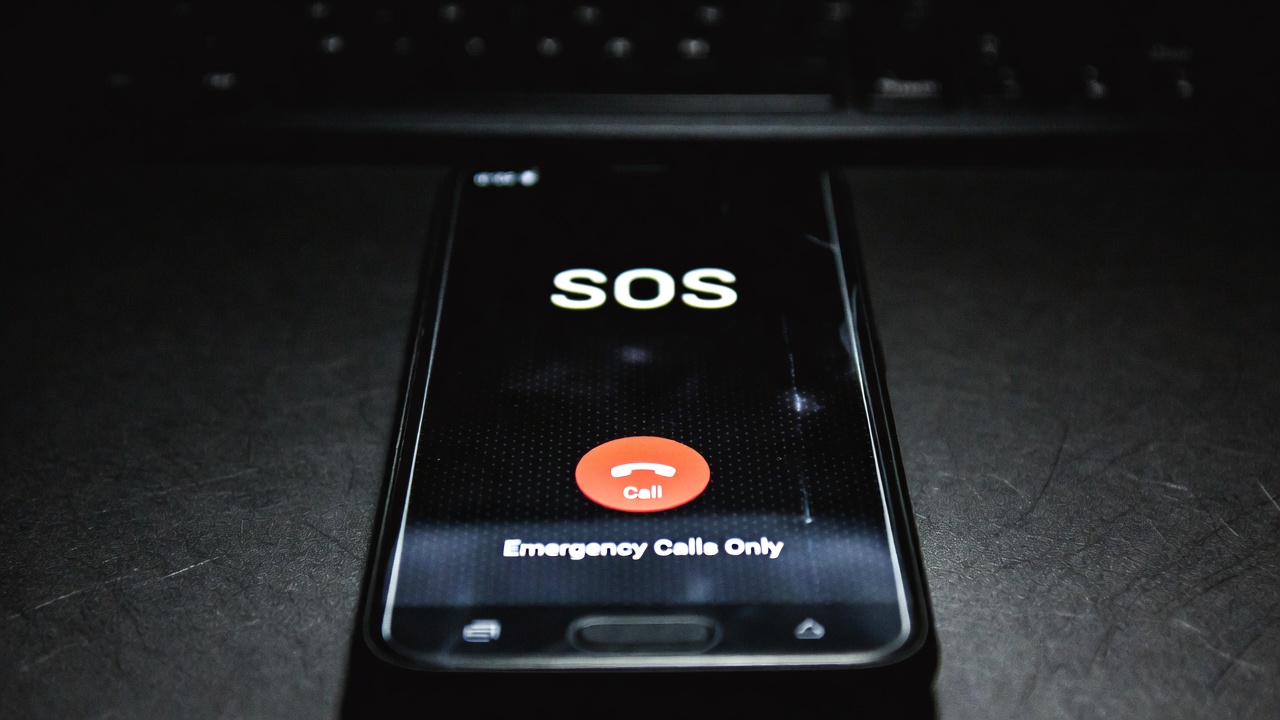 sos ,mobile phone