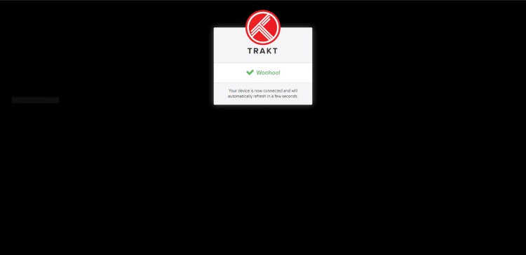 Η ενσωμάτωση του trakt έχει πλέον ολοκληρωθεί