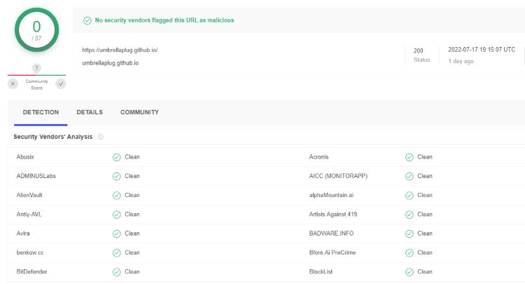 Είναι ασφαλές στη χρήση το Umbrella Kodi Addon;