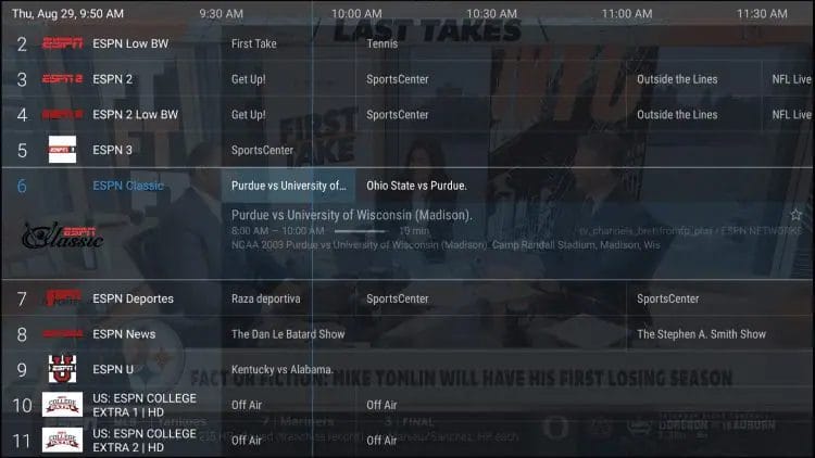 Διεπαφή TiviMate