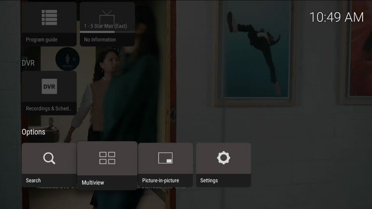 Διεπαφή Sparkle TV