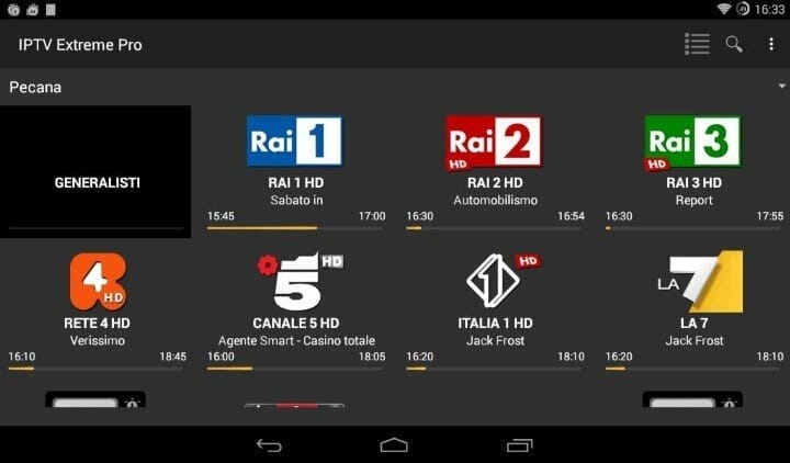 Διεπαφή IPTV Extreme Pro