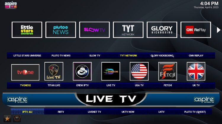 Δημοφιλής έκδοση Kodi
