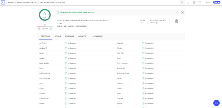 Σάρωση FilmPlus σε apk του Firestick