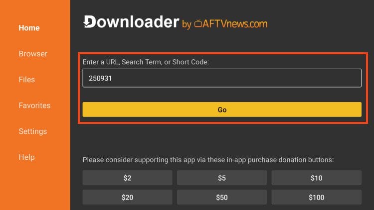 Εισαγωγή κώδικα λήψης για το troypoint toolbox
