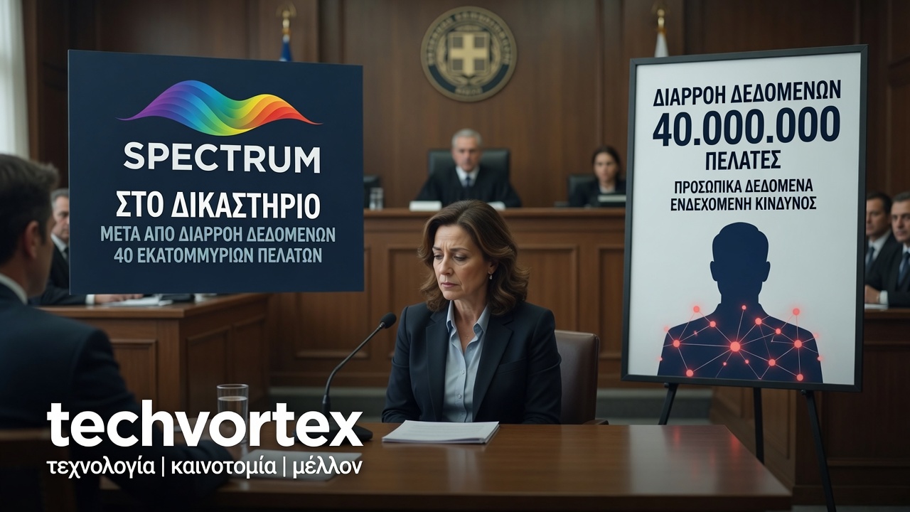 Η Spectrum στο δικαστήριο μετά από διαρροή δεδομένων 40 εκατομμυρίων πελατών | techvortex