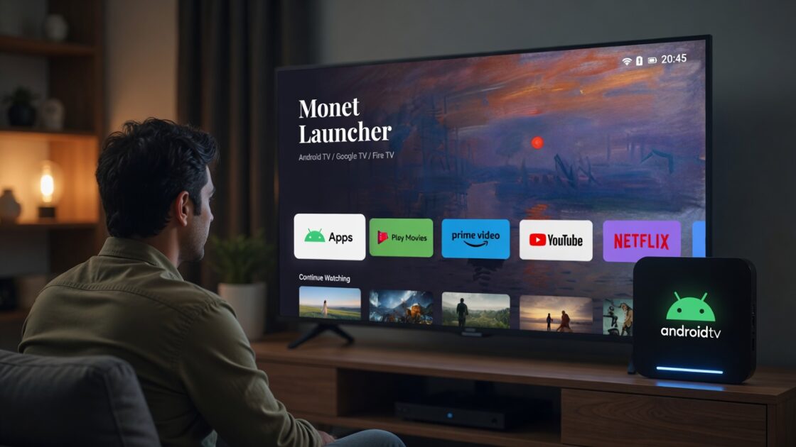 Πώς να εγκαταστήσετε το Monet Launcher σε Android/Google TV/Fire TV