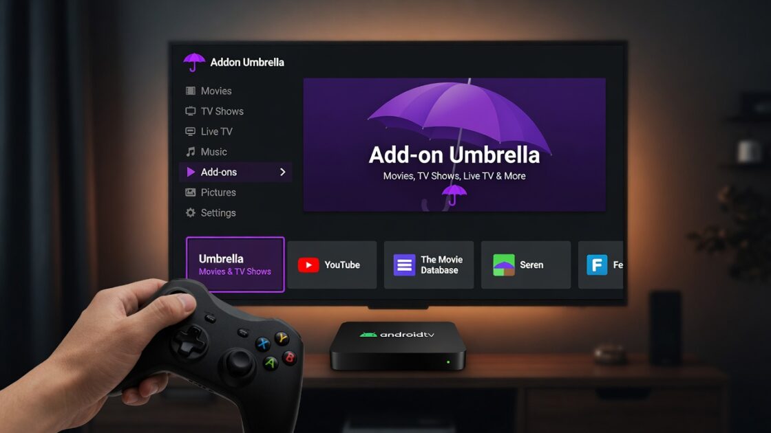 Πώς να εγκαταστήσετε το Addon Umbrella Kodi