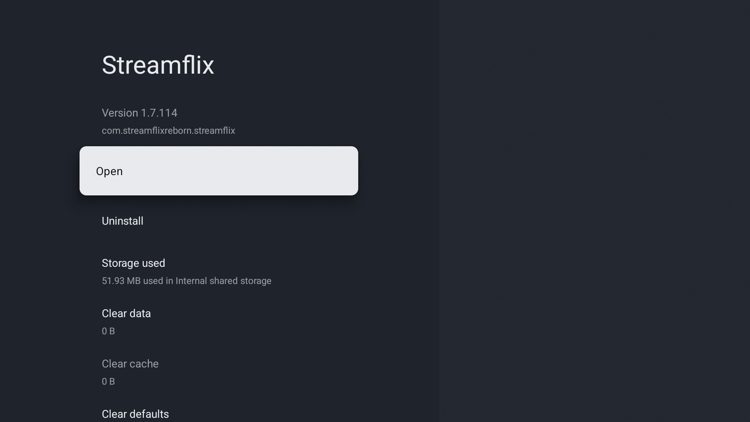 Αφού συνδεθείτε σε ένα VPN, ανοίξτε το Streamflix.