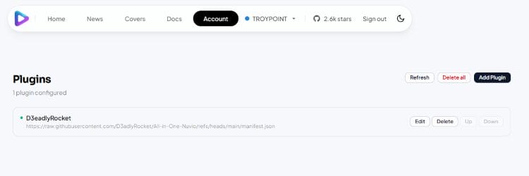 Διαμορφωμένα Plugins