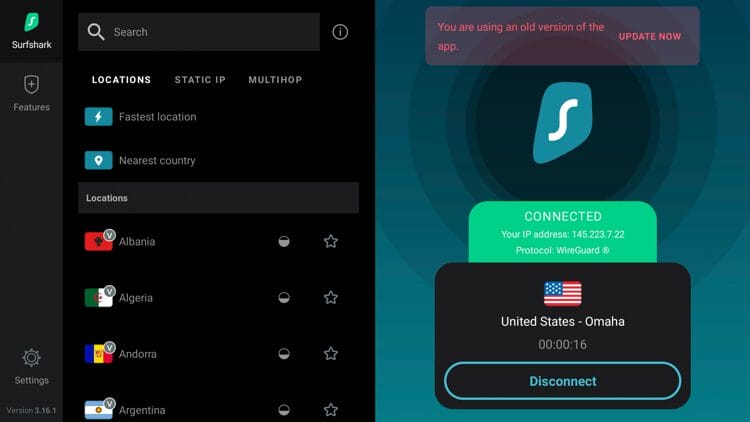 Σύνδεση με τον πάροχο VPN σας