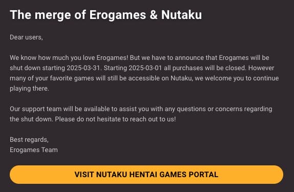 Μήνυμα Erogames Natuaku