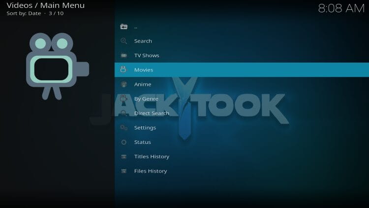 Περιβάλλον Προσθέτου Jacktook