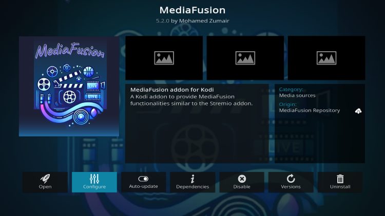 Κορυφαία Πρόσθετα MediaFusion Kodi