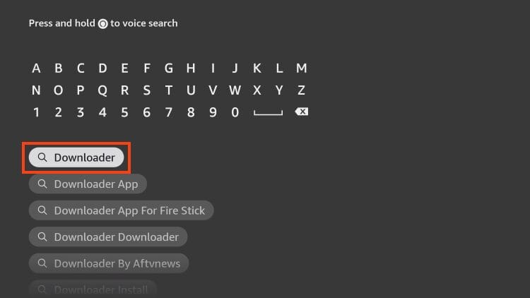 Αναζήτηση για το Downloader