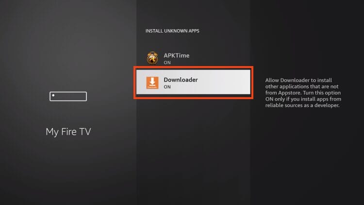 Ενεργοποιημένες άγνωστες πηγές για το Downloader