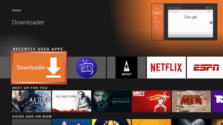 Ανοίξτε το Downloader