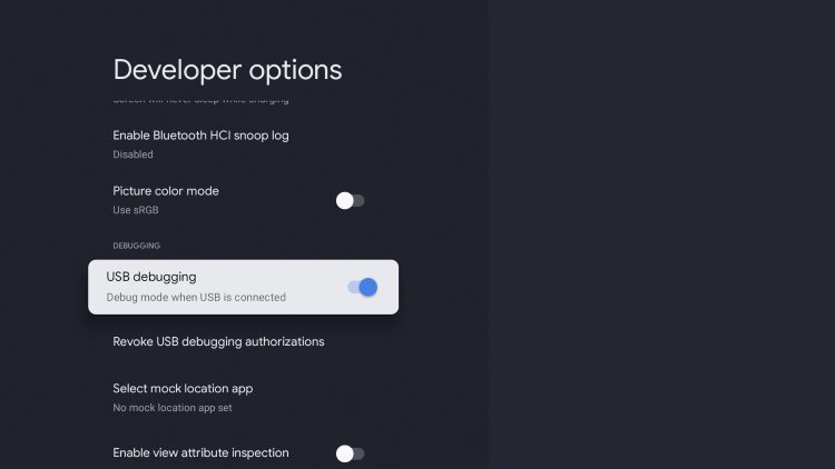 Η αποσφαλμάτωση USB ενεργοποιήθηκε για την εγκατάσταση του Wolf Launcher