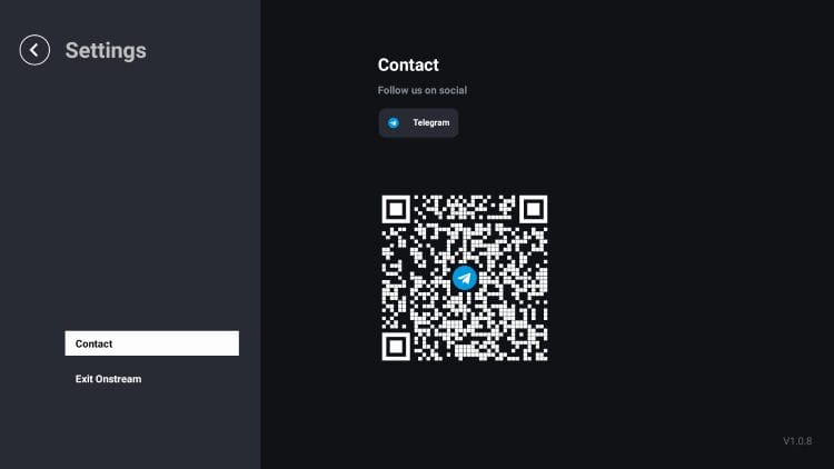 επικοινωνήστε μέσω telegram