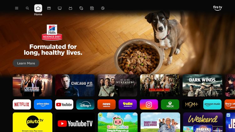 Διεπαφή Fire TV