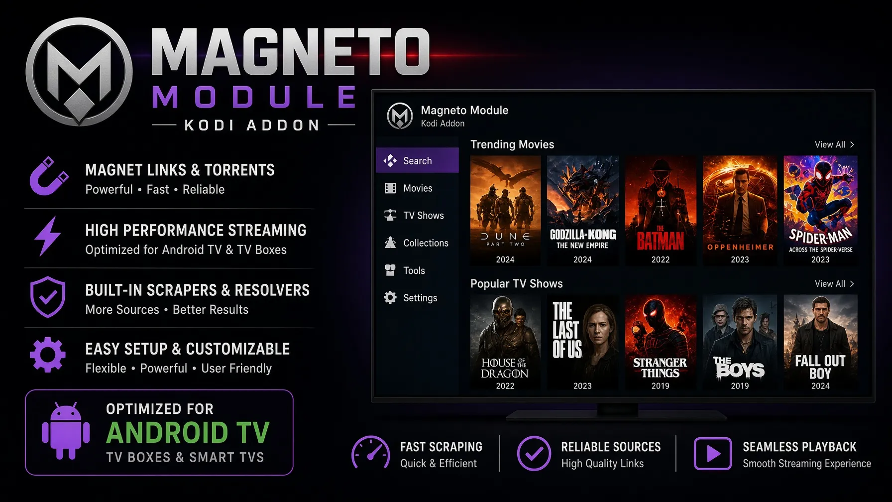 Πώς να εγκαταστήσετε το Magneto Module Kodi Addon(External Scraper)