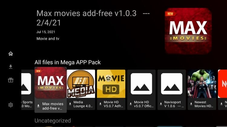 Κωδικός Mega App Pack στο Unlinked