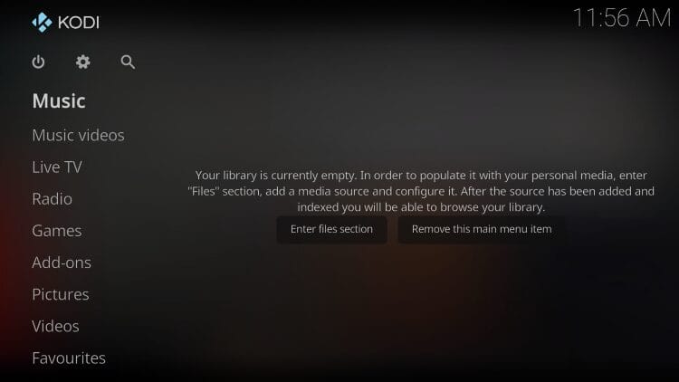 Ελαφρύ και γρήγορο Kodi skin Fentastic