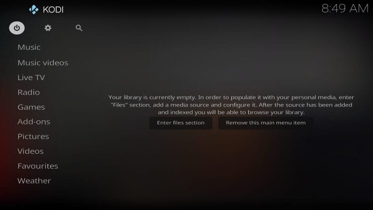 Kodi skin Umbrestuary για το addon Umbrella