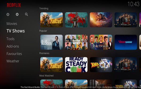 Το Kodi Build Redflix
