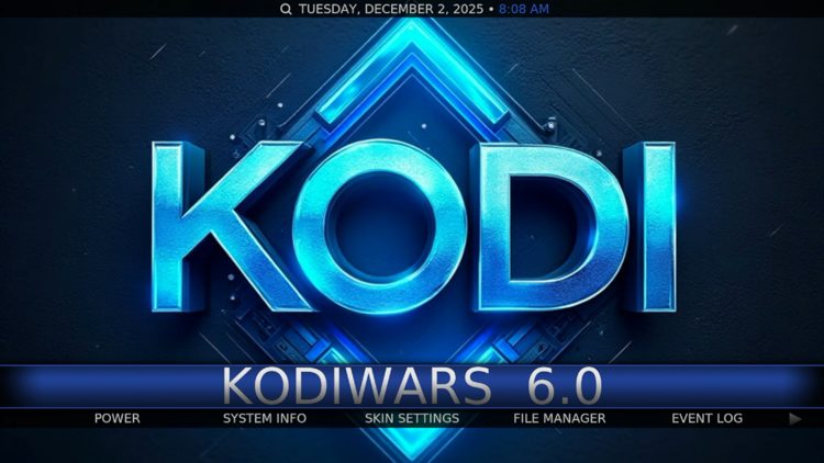 Το Kodi Build Kodi Wars