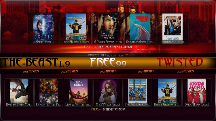 Το Kodi Build The Beast