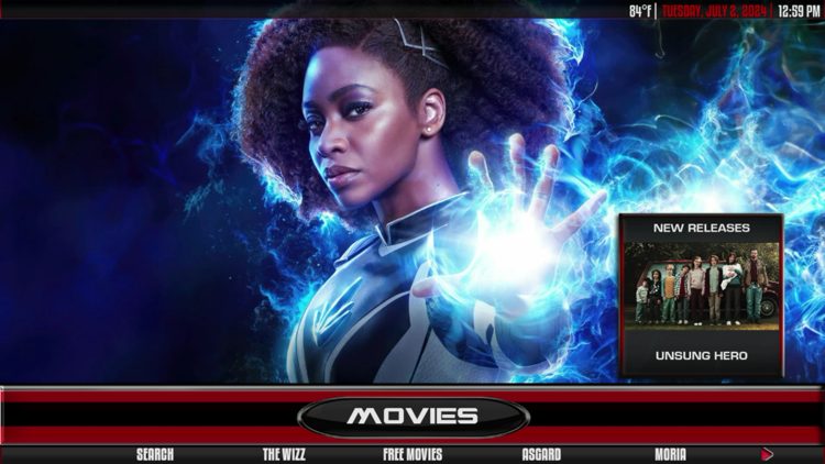 Το Kodi Build Atomic