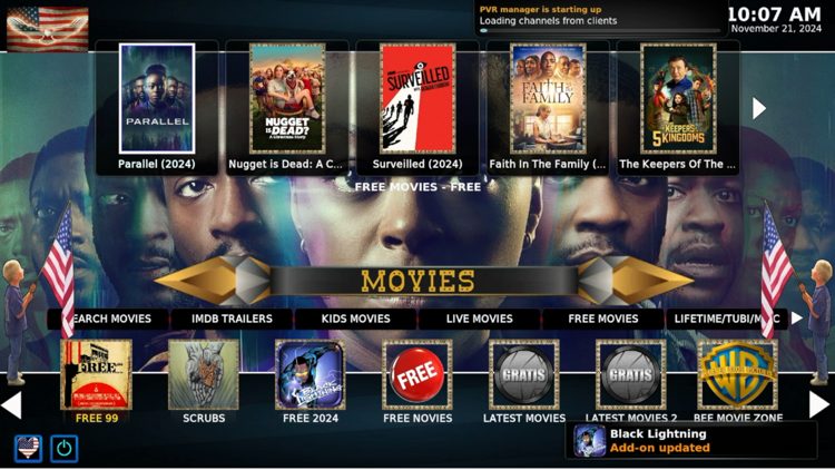 Το Kodi Build USA
