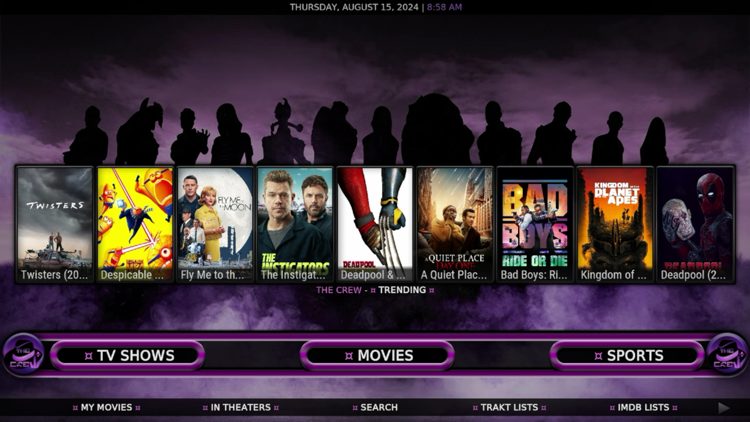 Το Kodi Build CrewNique