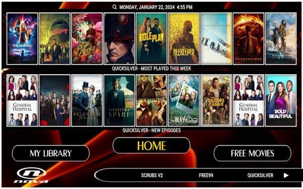 Το Kodi Build Nova TV